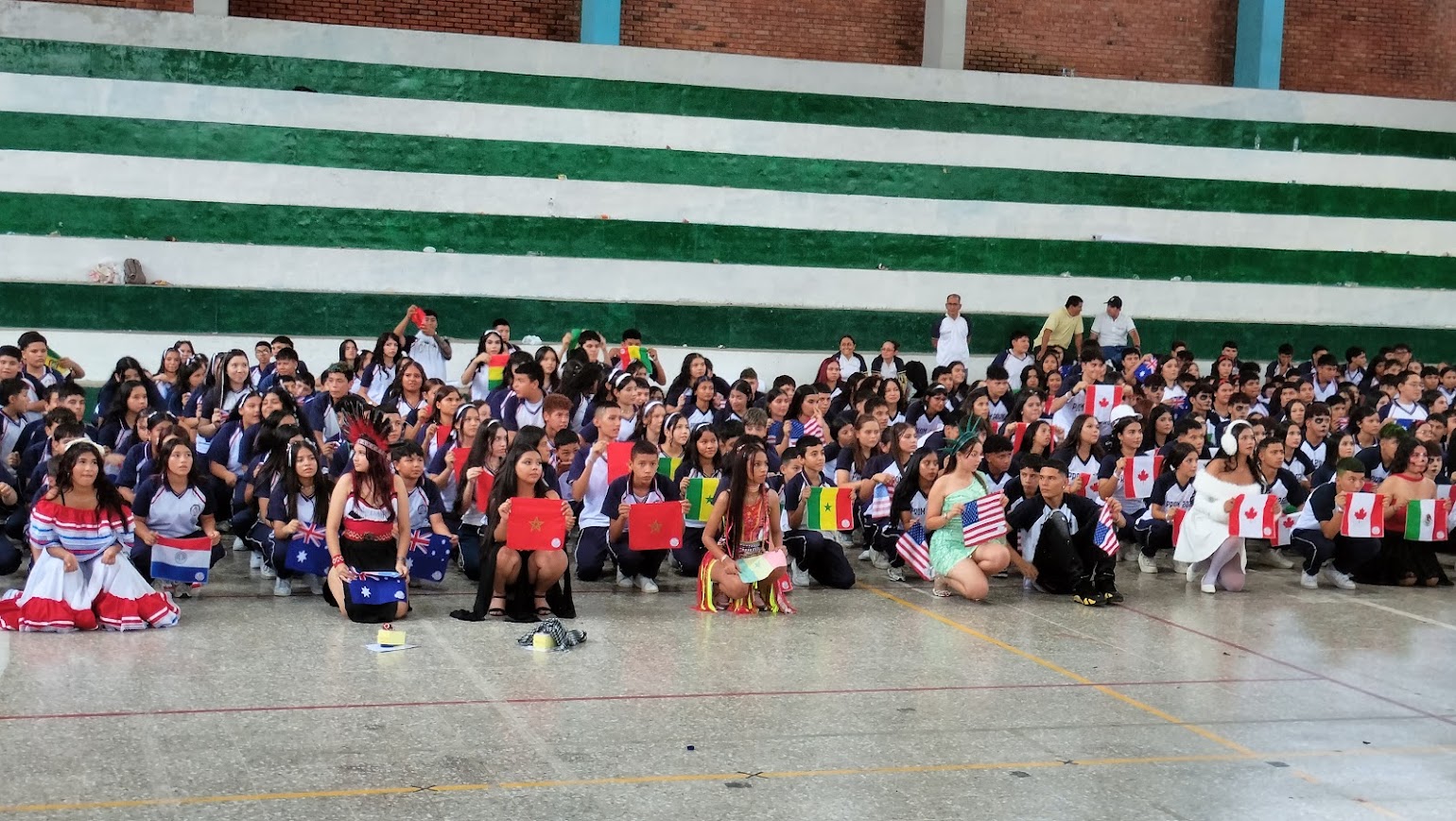 Inauguración juegos interclases 2026